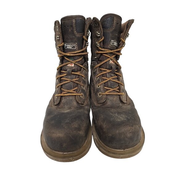 DAKOTA Men's 8517 Quad Comfort 8 Inch Steel Toe Composite Plate Work Boots 8W - Picture 6 of 7